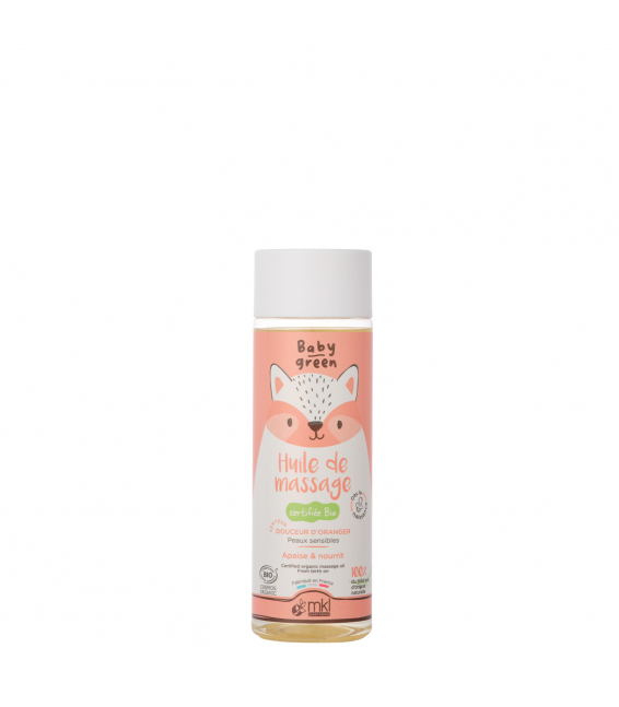 Huile de massage - Certifiée Bio