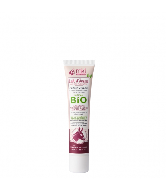 Crème Visage Lait d'Anesse certifiée COSMOS ORGANIC