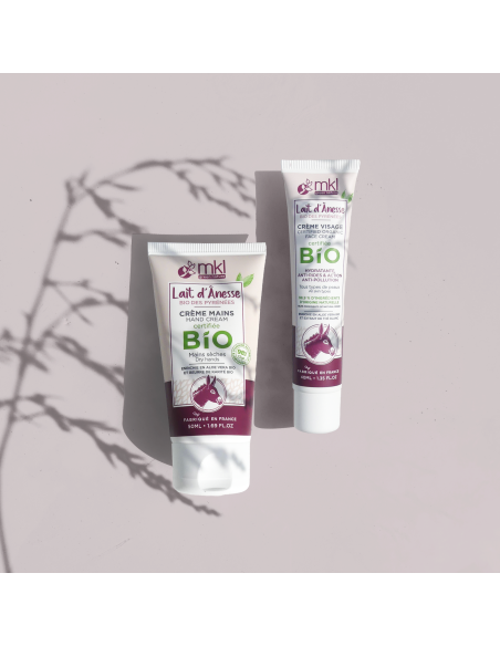 Crème Visage Lait d'Anesse certifiée COSMOS ORGANIC