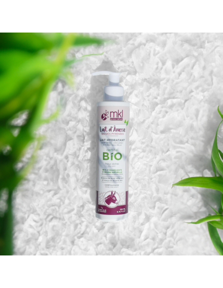 Lait Hydratant Corps Lait d'Anesse certifié COSMOS ORGANIC