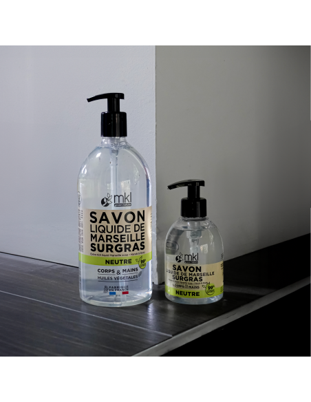 Savon de Marseille liquide 300ml - Neutre surgras