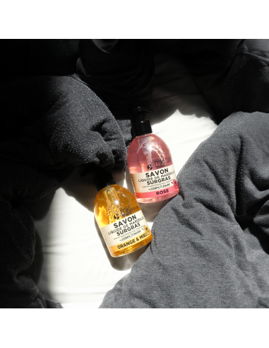 Extra-rich liquid Marseille soap - Rose