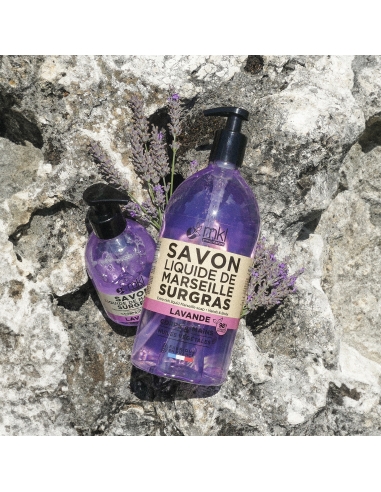 Extra-rich liquid Marseille soap - Lavender