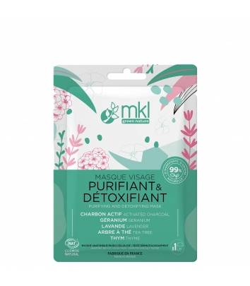 Masque Visage Purifiant Détoxifiant certifié COSMOS NATURAL