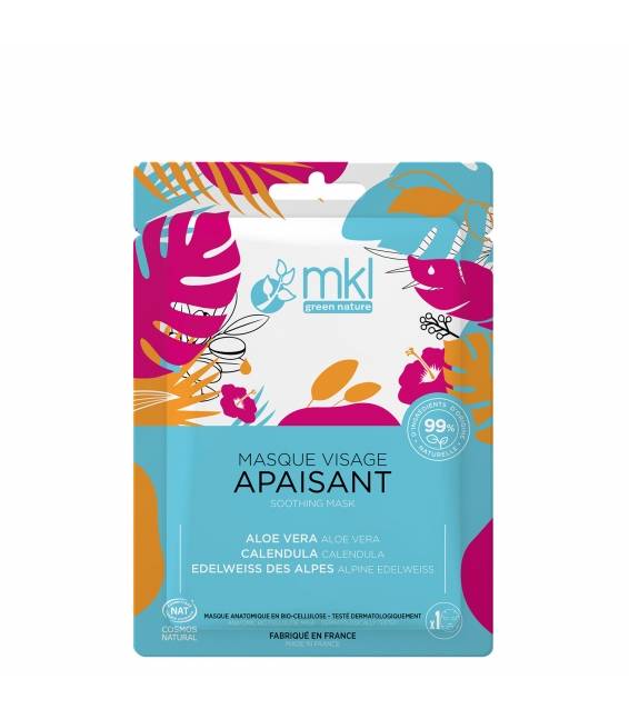 Masque Visage Apaisant certifié COSMOS NATURAL