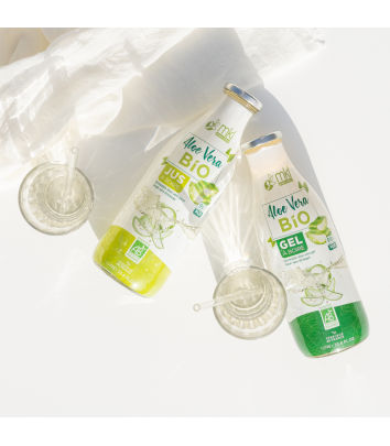 Drinkable aloe vera gel