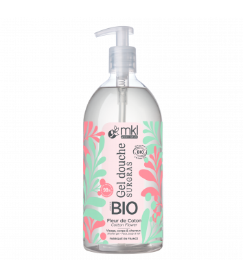 Certified organic shower gel – Cotton flower