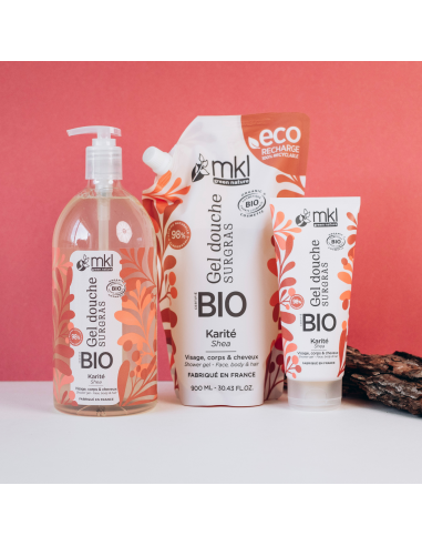 Gel douche certifié BIO 1L - Karité