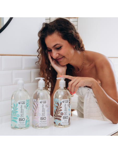 Gel douche certifié BIO 1L - Aloe vera