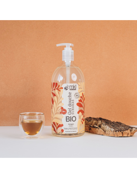 Gel douche certifié BIO 1L - Argan