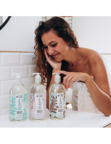 Gel douche certifié BIO 1L - Lait d'ânesse