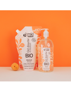 Gel douche certifié BIO 1L - Abricot 2