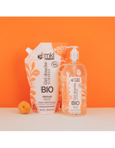 Certified organic shower gel - Apricot