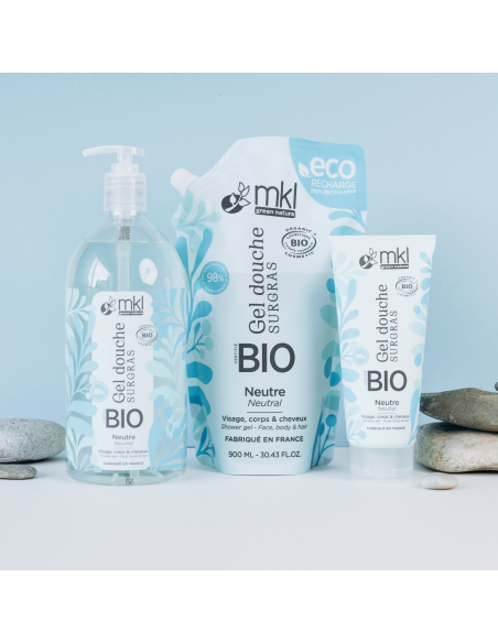 Gel douche certifié BIO 1L - Neutre