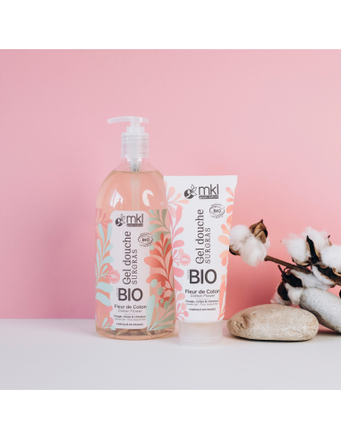 Certified organic shower gel – Cotton flower