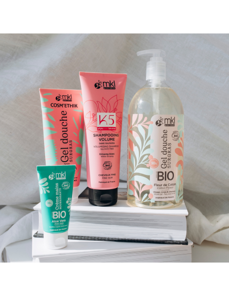 Certified organic shower gel – Cotton flower