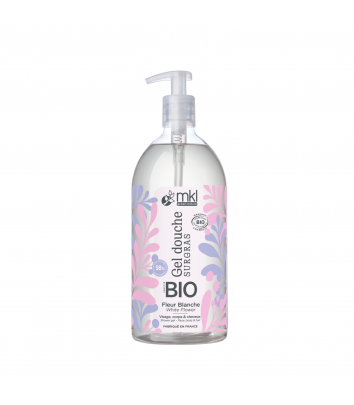 Gel douche certifié BIO - Fleur blanche