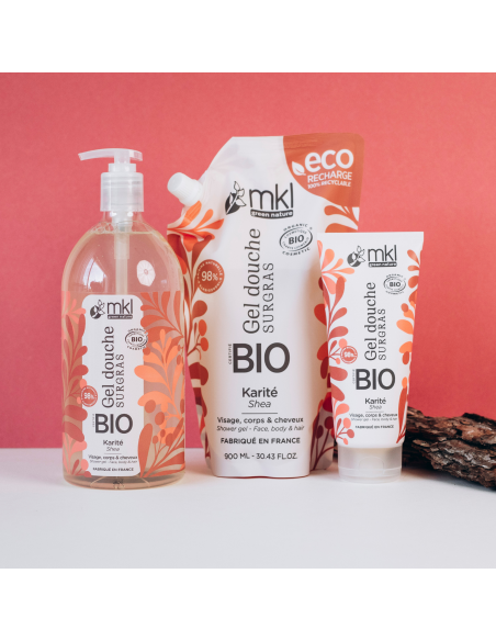 Gel douche certifié BIO 200ml - Karité