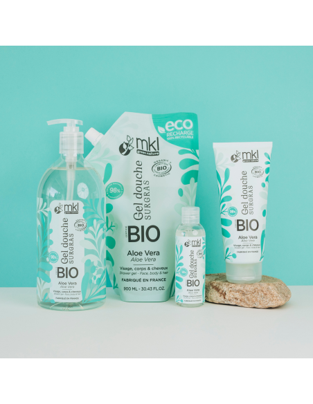 Certified organic shower gel 200 ml - Aloe Vera