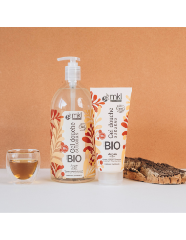 Gel douche certifié BIO 200ml - Argan