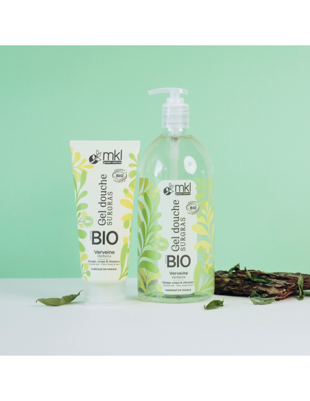 Certified organic shower gel 200 ml – Verbena