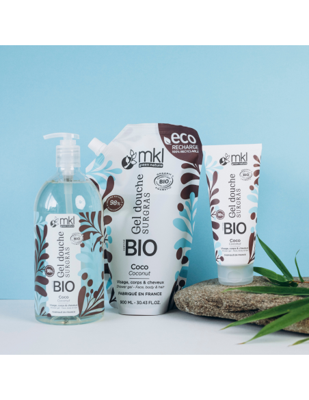 Certified organic shower gel 200 ml – Coconut