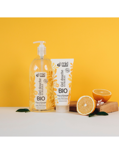 Gel douche certifié BIO 200ml - Fleurs d'oranger