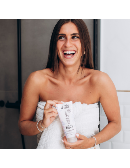 Gel douche certifié BIO 200ml - Fleur blanche