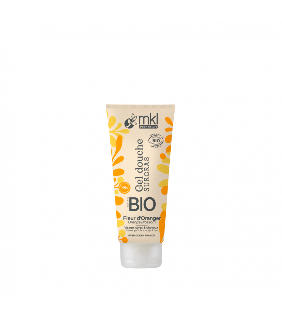 Gel douche certifié BIO 200ml - Fleurs d'oranger