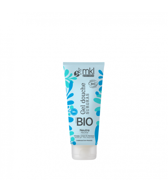 Gel douche certifié BIO 200ml - Neutre 0%