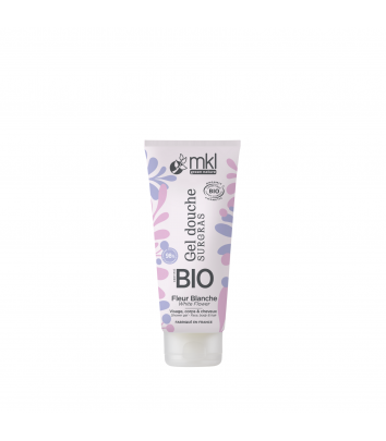 Gel douche certifié BIO - Fleur blanche