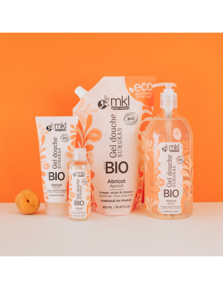 Certified organic shower gel - Apricot