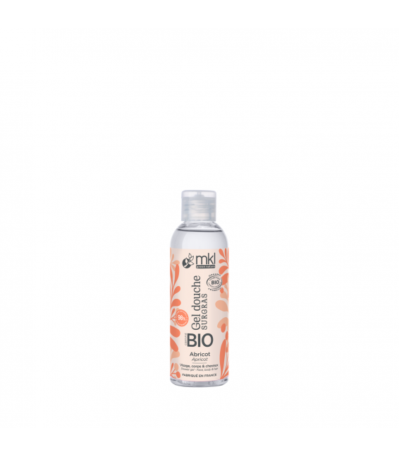 Gel douche certifié BIO 100ml - Abricot