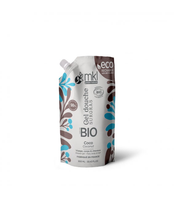 Eco-recharge certifiée bio 900ML - Coco