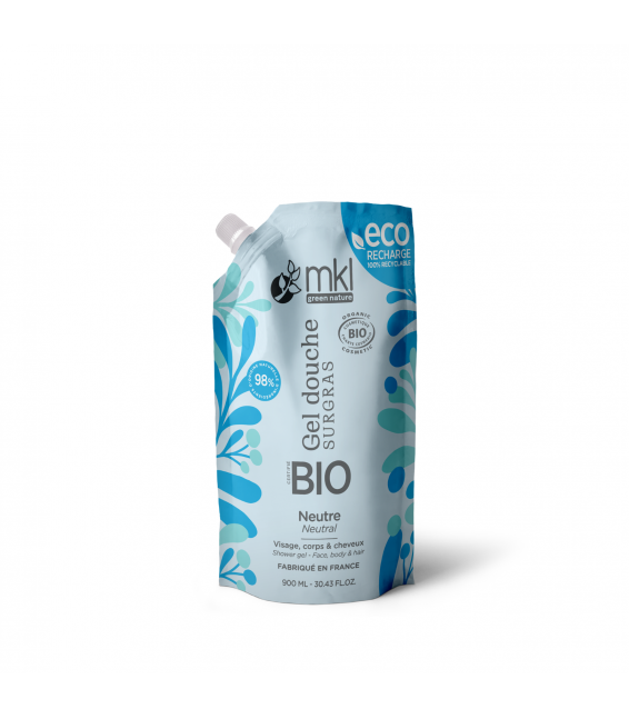 Eco-recharge certifiée bio 900ML - Neutre