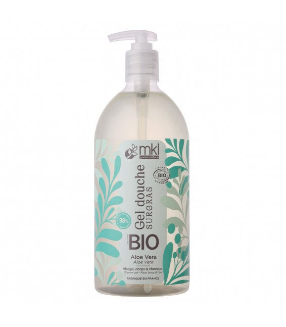 Gel douche certifié BIO 1L - Aloe vera