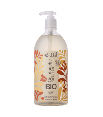 Gel douche certifié BIO 1L - Argan