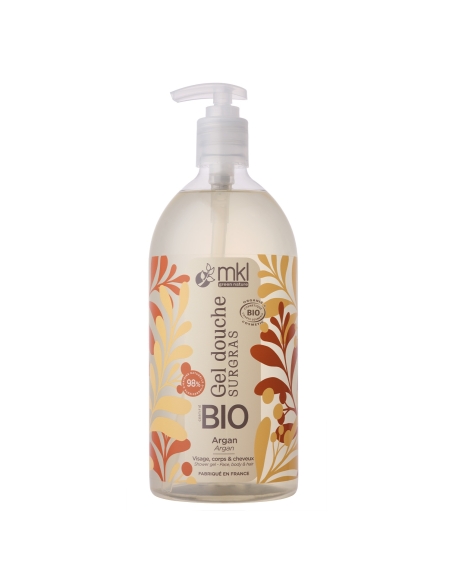 Gel douche certifié BIO 1L - Argan