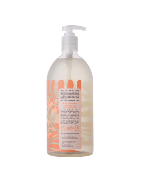 Certified organic shower gel - Apricot
