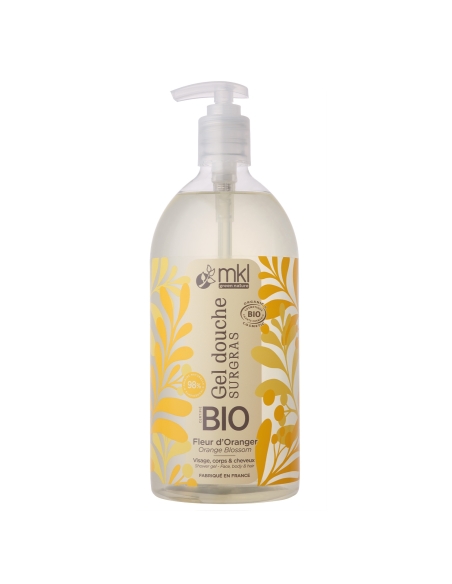 Certified organic shower gel – Orange Blossom