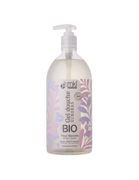 Certified organic shower – White flower