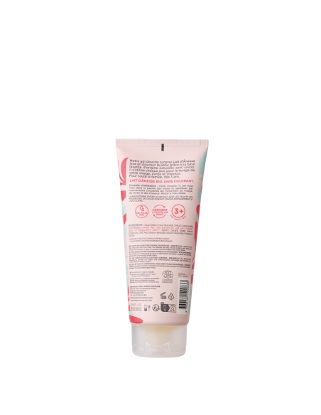 Gel douche certifié BIO 200ml - Lait d'ânesse
