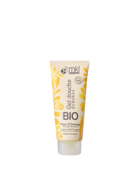 Gel douche certifié BIO 200ml - Fleurs d'oranger