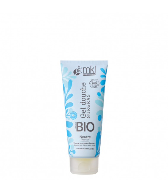 Gel douche certifié BIO 200ml - Neutre 0%