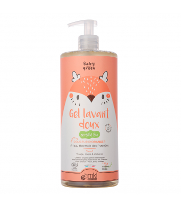 Gel lavant doux - Certifié Bio