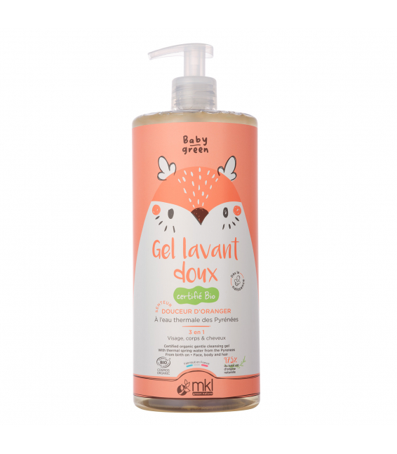 Gel lavant doux - Certifié Bio