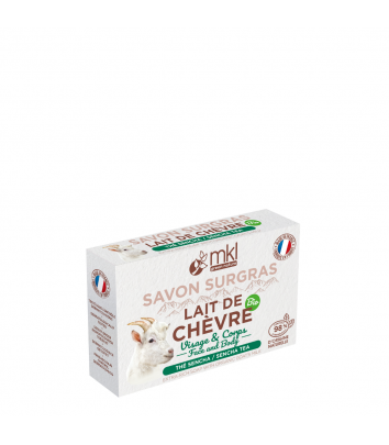 Savon au Lait de chèvre Bio 100 g - Thé sencha