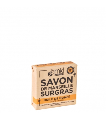 SAVON DE MARSEILLE SOLIDE SURGRAS - MONOÏ