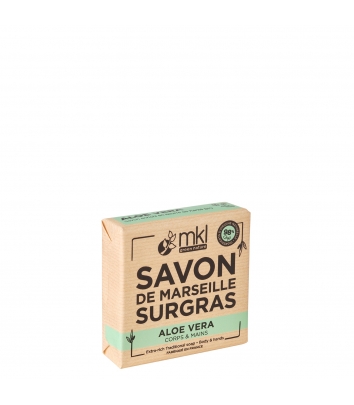 SAVON DE MARSEILLE SOLIDE SURGRAS - ALOE VERA