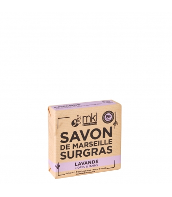 EXTRA-RICH MARSEILLE SOAP BAR - LAVANDA